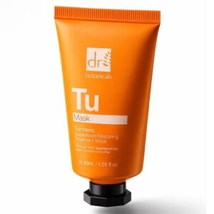 Dr Botanicals Tu Mask Turmeric Superfood Restoring Treatment Mask 30ml 1.01oz